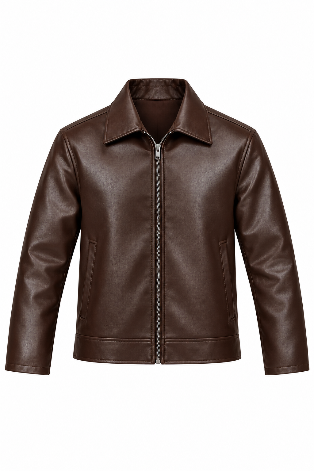 Premium Dark Brown Leather Jacket